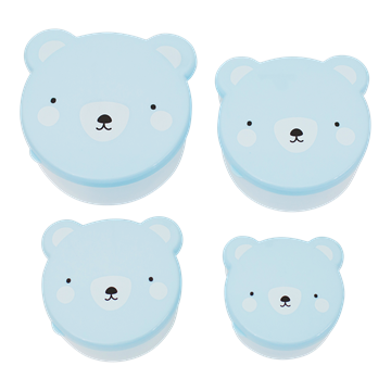 Snack box - Bear Blue